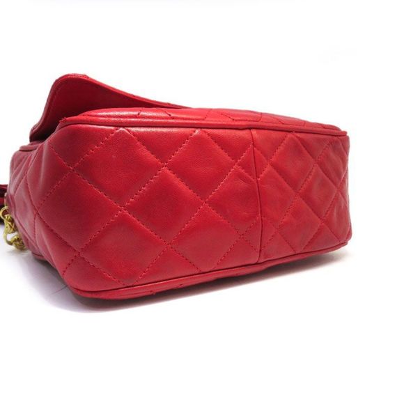 CHANEL Chanel Matelasse Fringe Chain Shoulder Bag Coco Mark Turn Lock No. 2 - Picture 3 of 9